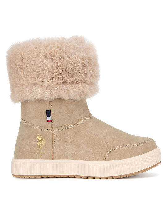Kinderstiefeletten Beige