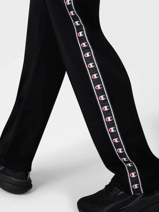 Glossy Black Sweatpants Trousers