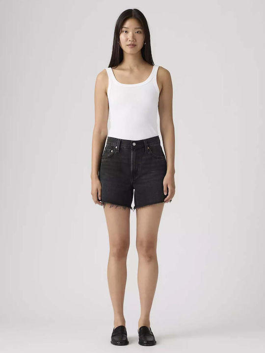 Ribcage Women's Jean Shorts Black