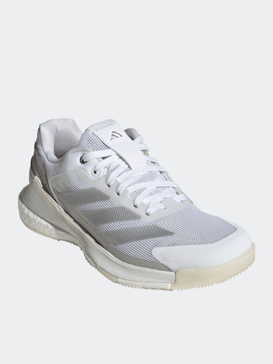 adidas Crazyquick Boost Femei Pantofi Padel Albi