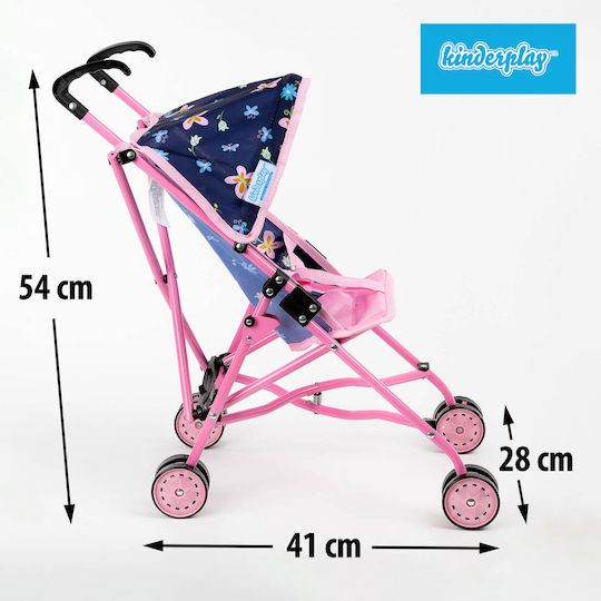 Kinderplay Cărucior pentru păpuși