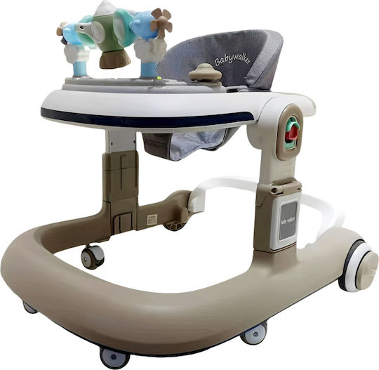 Little Mom Baby-Lauflernhilfe für 7+ Monate Beiges