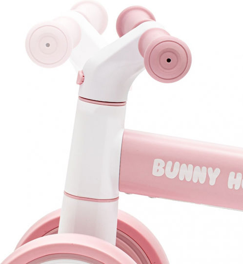 BabyMix Bunny Hop Ride On Pentru 12+ Luni Roz