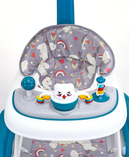 Little Mom Mersul Bebeluşilor Cu Muzică Gri