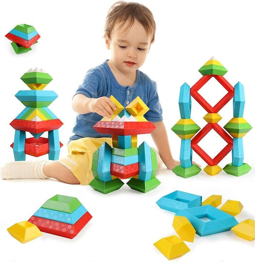 MalPlay Магнитна Конструктивна Игра за Деца 3+ Години