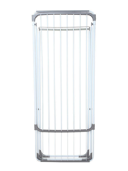 Ankor Metallic Folding Floor Clothes Drying Rack with Hanging Length 18m