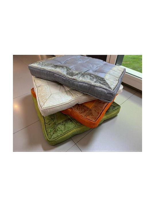 Linea Home Μαξιλάρι Καναπέ Silver 40x40εκ.
