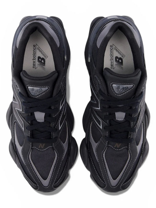 9060 Ανδρικά Sneakers Μαύρα