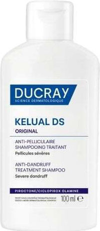 Ducray Kelual DS Șampon Împotriva Mătreții și Dermatitei Seboreice pentru Toate Tipurile de Păr 100ml