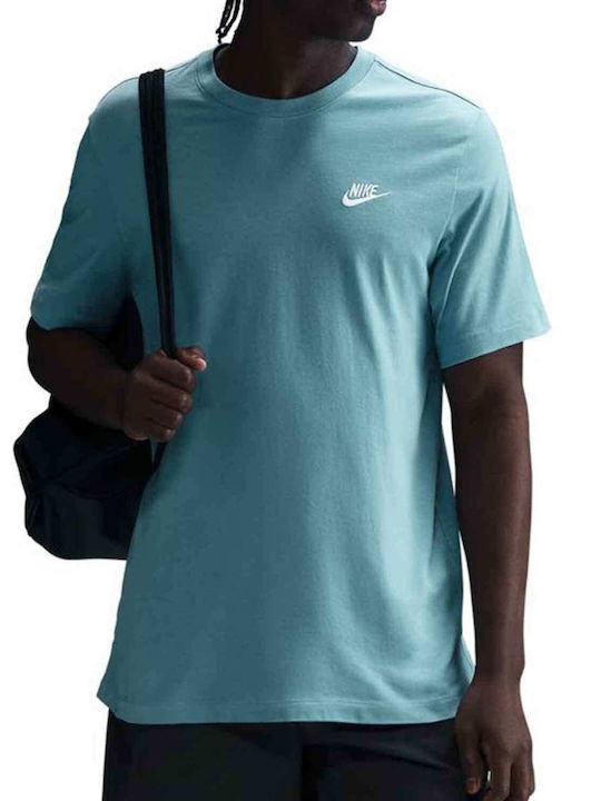 Athletic T-shirt Denim Turquoise