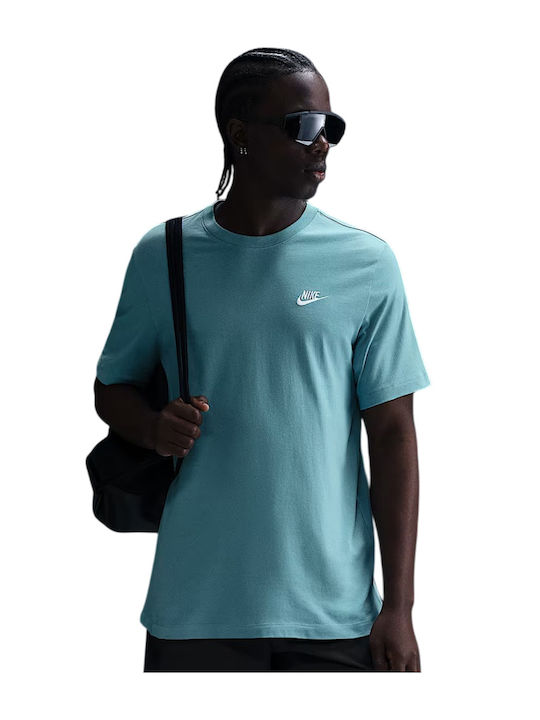 Athletic T-shirt Denim Turquoise