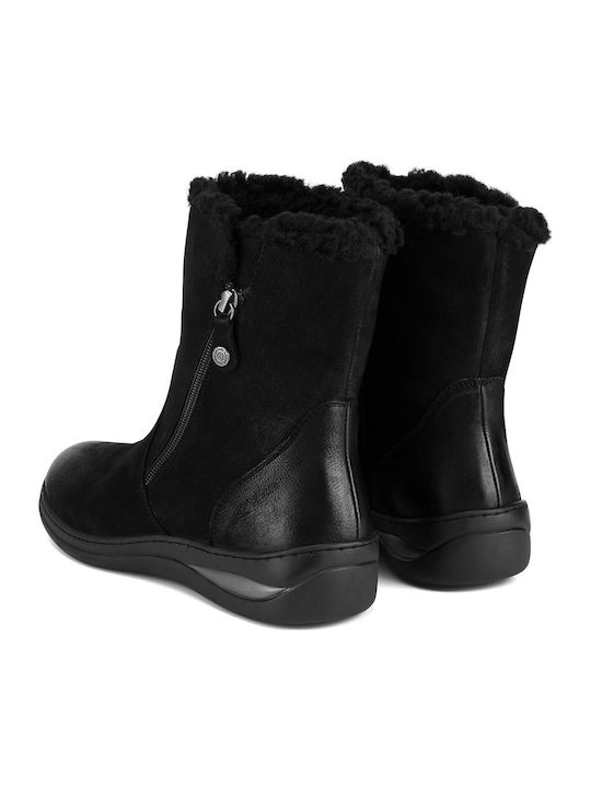 Ghete Dama Ankle Negru