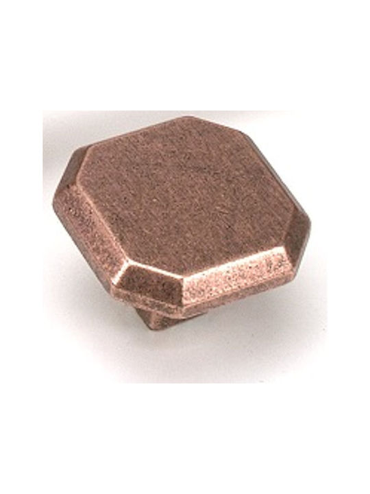 Giusti Knopf Möbelgriff aus Metallisch Copper WPO752/D1 1Stück