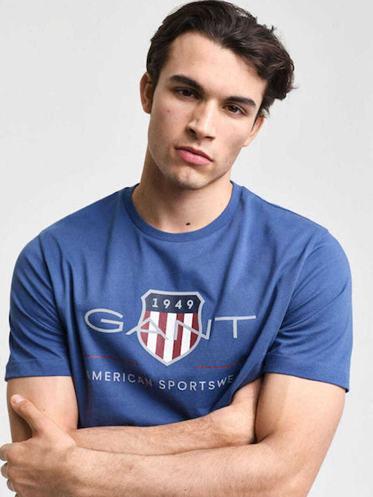 Archive Shield T-shirt Blue