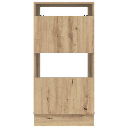vidaXL Badezimmerschrank Wäscherei B50xT68xH162cm Sonoma
