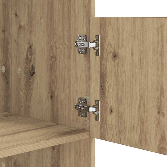 vidaXL Badezimmerschrank Wäscherei B50xT68xH162cm Sonoma