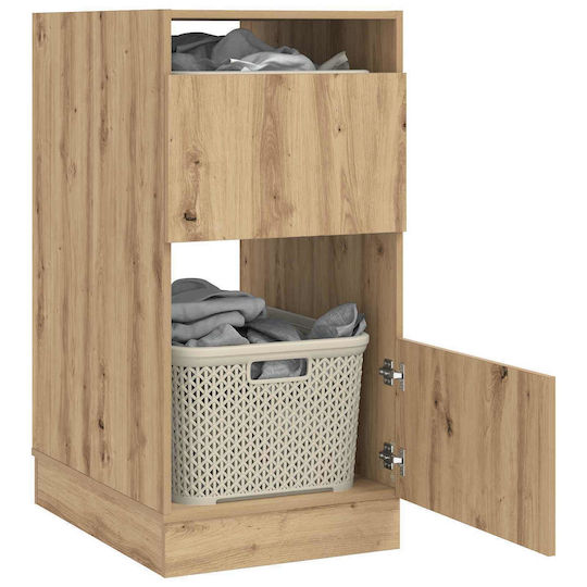 vidaXL Badezimmerschrank Wäscherei B50xT68xH162cm Sonoma