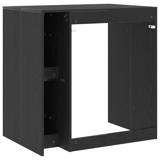 vidaXL Bathroom Cabinet Laundry L87xW60xH89cm White