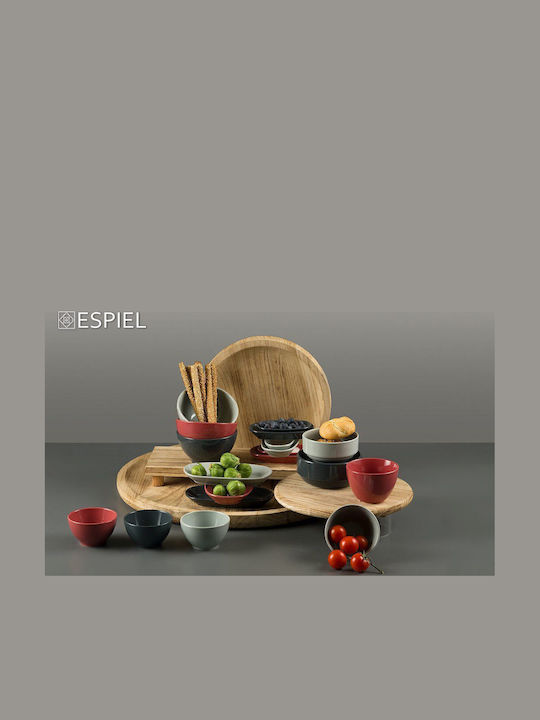 Espiel Essentials Сервизна Плато от Порцелан Червен 15x8.5бр 1бр