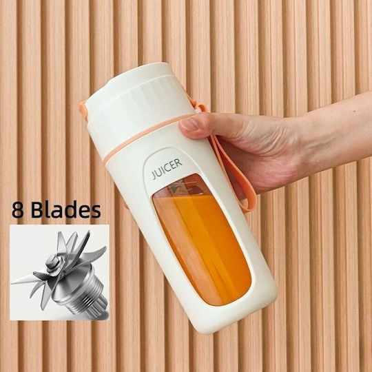 Μπλέντερ με Πλαστική Κανάτα 450 ml 7.4V Μωβ 814284_pu
