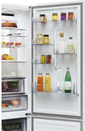 Candy Kühl-Gefrierkombination 409Es NoFrost H205xB59.5xT66.7cm. Weiß ECN4CQTEW206