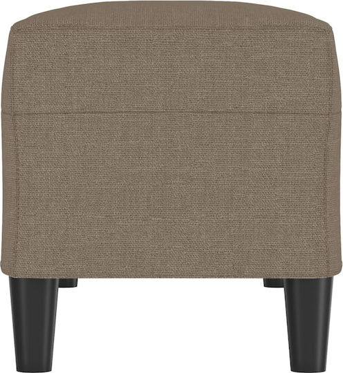 Taburet Tapițat cu Țesătură Galben Deschis 100x35x41cm