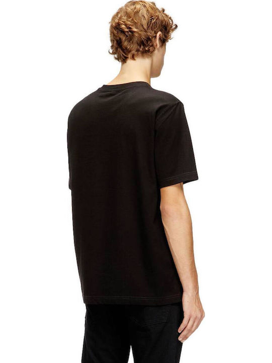 T-shirt Λευκο, Μαυρο, Μπλε