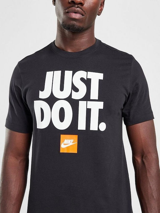 Just Do It T-Shirt Schwarz