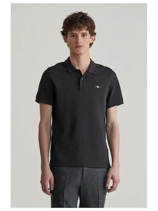 Polo T-Shirt Schwarz
