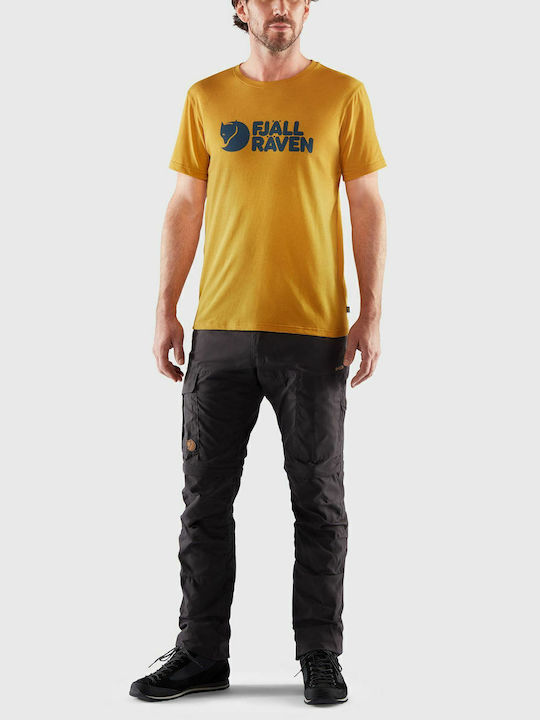 Logo T-shirt Κίτρινο