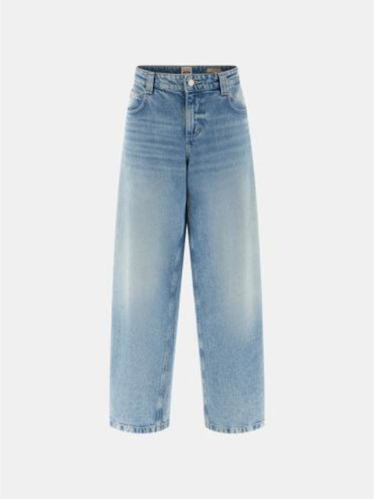 Damenjeans in Weit geschnittener Linie Winter Mist