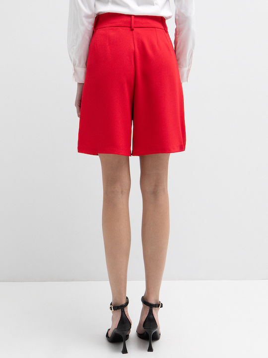 Damen Bermuda Rot