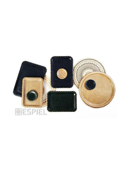 Untersetzer Kunststoff Blau 10.5x10.5cm 4Stück