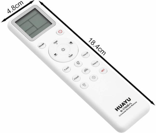 Huayu Universal Τηλεχειριστήριο για Κλιματιστικό