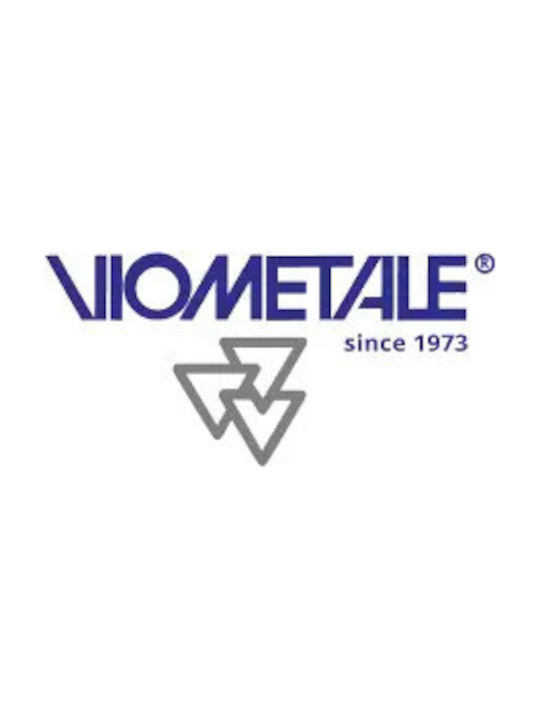 Viometale Hebel Mittlere Tür mit Rosette 06.220 Paar mit Rosette Matte Grey