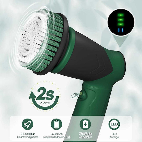 Wireless Electric Cleaning Brush 2 Speeds Usb