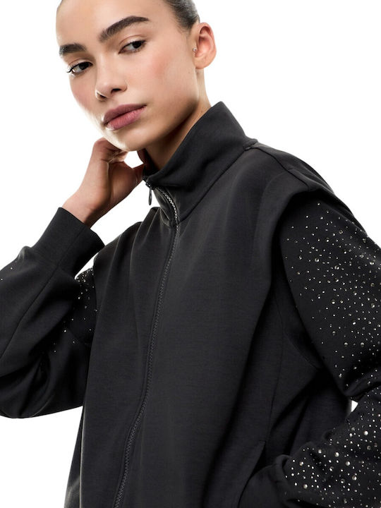 Women's Sweatshirt Jacket Gray