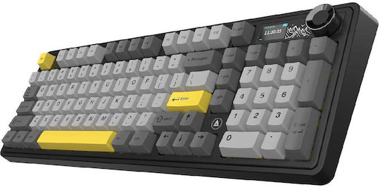 Ajazz AK980 V2 Ασύρματο Gaming Μηχανικό Πληκτρολόγιο (Αγγλικό US)