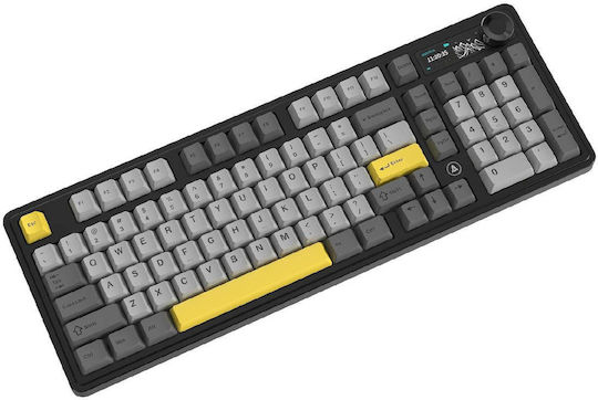 Ajazz AK980 V2 Ασύρματο Gaming Μηχανικό Πληκτρολόγιο (Αγγλικό US)
