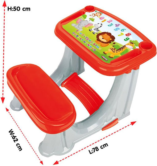Birou pentru Copii pentru Desen din Plastic Gri Pilsan