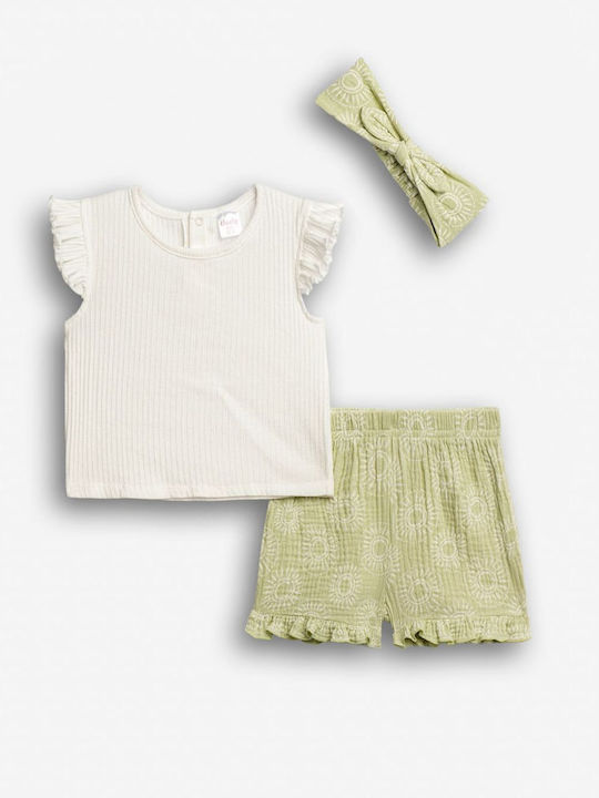 Kinder-Set mit Shorts Sommer 2Stück Blau