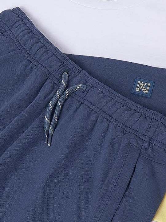 Kids Set with Shorts Summer 2 Pieces Dark Blue