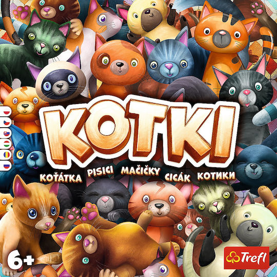 Board Game Kittens for 2-4 Players 6+ Years Old (PL) Trefl