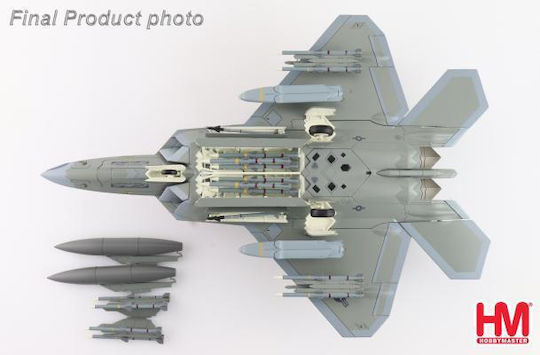 Hobby Master F-22 Raptor Φιγούρα Μοντελισμού Αεροπλάνο σε Κλίμακα 1:72