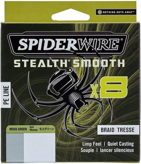 Spiderwire Stealth Smooth 8 Νήμα Ψαρέματος 150m / 0.15mm / 16.5kg