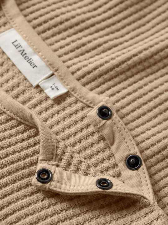 Kids' Shirt Long Sleeve Beige