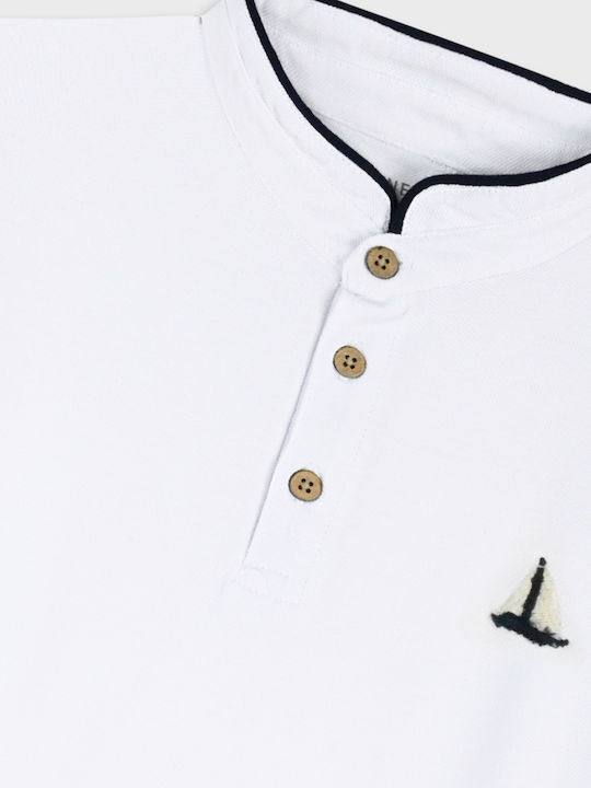 Kids Top Short-sleeved White