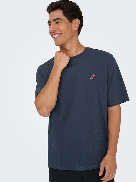 Sons T-shirt Σκούρο Μπλέ