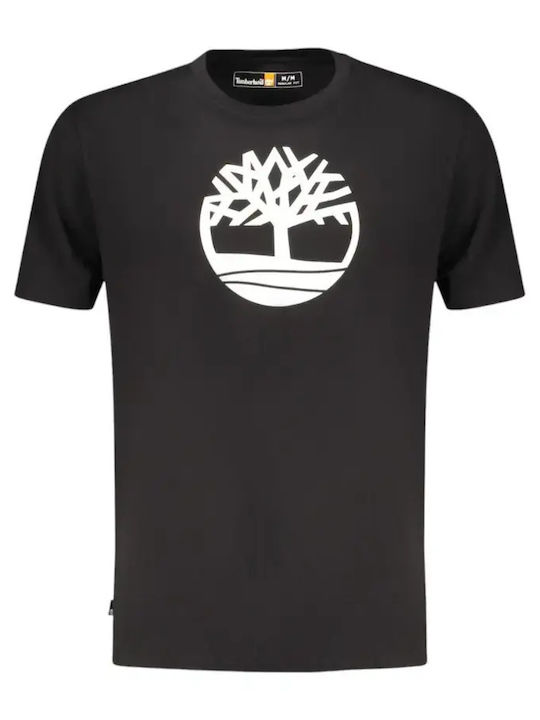 Kennebec River Tree T-Shirt Black