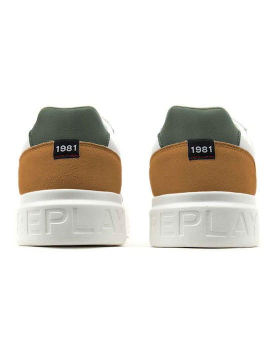 Notting Agency Herren Sneakers White Tan